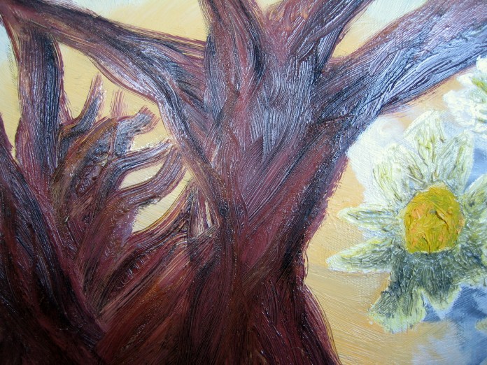 Roots and Daisies, roots in detail.