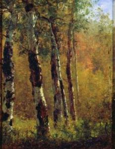 Thomas Worthington Whittredge - 'Birch Trees' (c.1872)