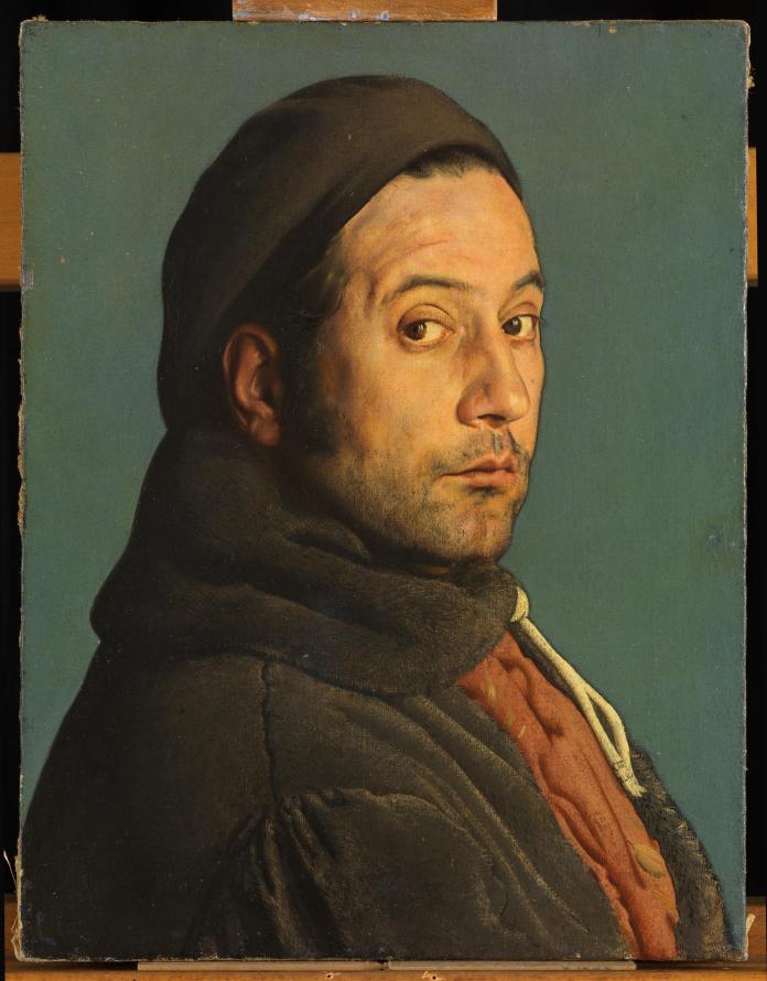 Self Portrait by Pietro Annigoni - 1946. Oil on Canvas - 45 cm x 35.5 cm.