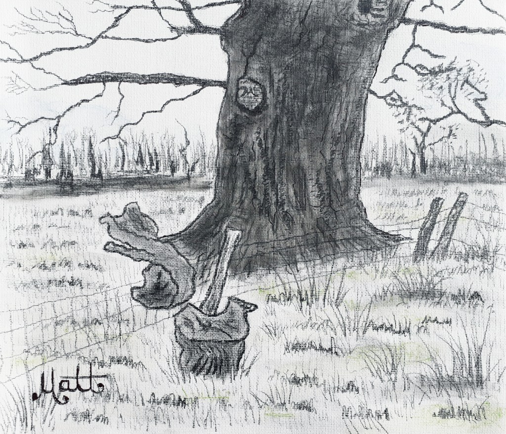 James VI I Oak of Meadows Midst [1st/2nd February 2022] by Matt The Unfathomable Artist