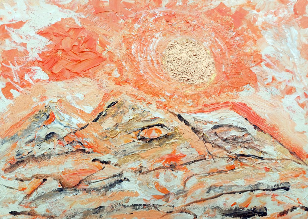 Orange Sand Gold #2 2 Two Matt The Unfathomable Artist